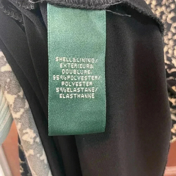 Lauren Ralph Lauren cheetah print dress size 12 - Picture 4 of 4